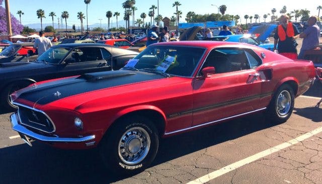 Diane credits Peter Tarpley and her friends @ stangfix.com with helping her get the Mach 1 street worthy again. 