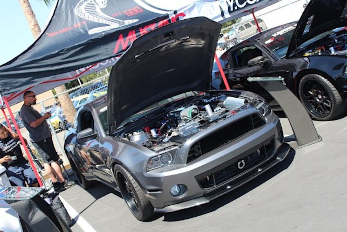 Of course Mustang Manny and his band of wide-bodied, Kenne Bell supercharged Super Snape GT500s were on deck as well.