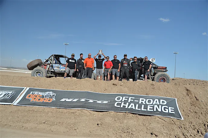 The Ultra4 racers put on a show for all of the fans that came out to see them.