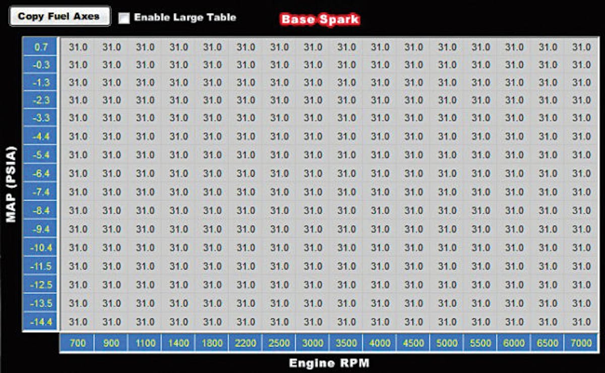 Holley EFI Base Spark