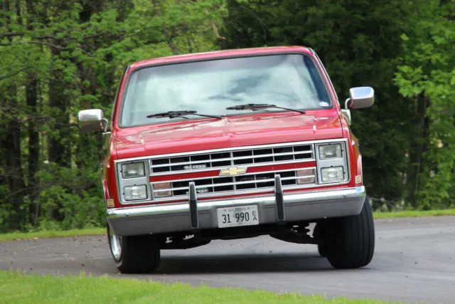 Before RIdeTech installed the StreetGrip suspension, body lean was overly apparent.