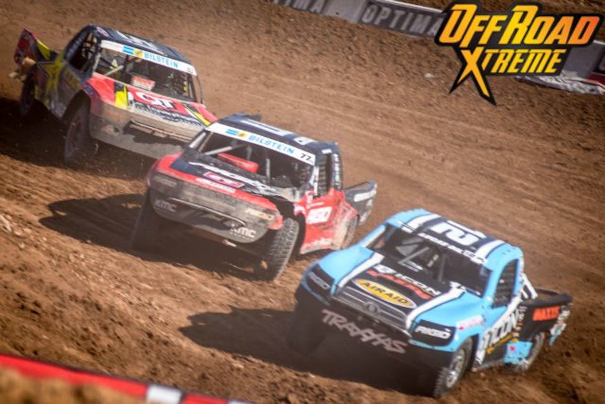 Brock Heger, Jerrett Brooks and Hailie Deegan 