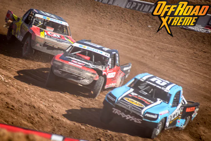 Brock Heger, Jerrett Brooks and Hailie Deegan 