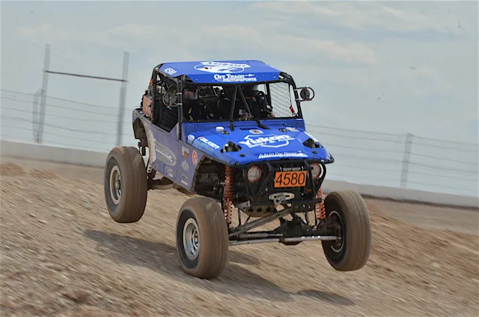 Off Track Motorsports hitting the course during qualifying at LS Fest West.