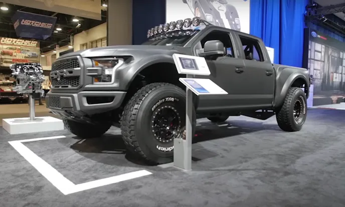 Brad DeBerti's fully built 2017 Ford Raptor