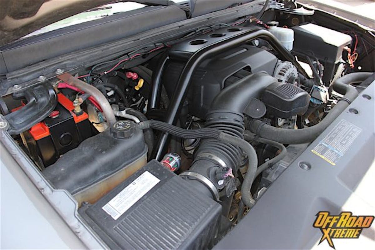 In the near future, Mason plans to swap out the 4.8-liter V8 for the beefier 6.0-liter V8.