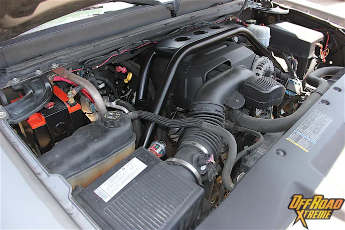 In the near future, Mason plans to swap out the 4.8-liter V8 for the beefier 6.0-liter V8.