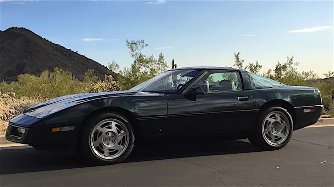 Lot #T11 1990 Corvette ZR1 Unrestored 5.7L LT5 V-8 engine 6-speed transmission 6,000 actual miles New OEM battery, oil filter and gas cap 1 of 105 ZR1s produced in Polo Green Metallic in 1990 Removable roof panels Original documentation and marketing materials including Pizza Box Car cover included