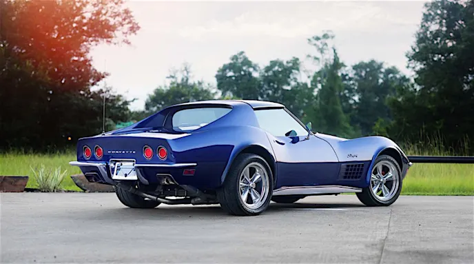 Lot #193 1972 Corvette with LS3 motor.