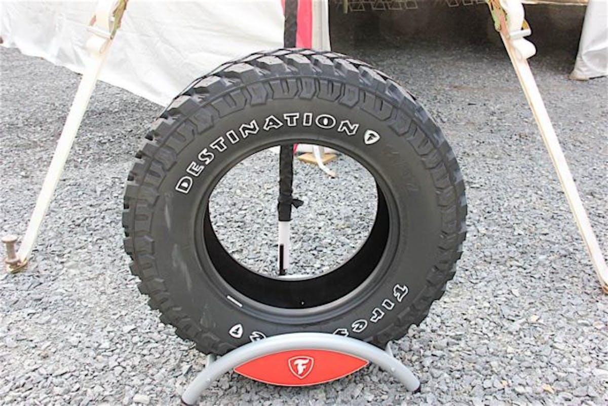 Some of the features of the M/T2 were its 23-degree attack angle, three-ply sidewall, and unparalleled chip and tear resistance.