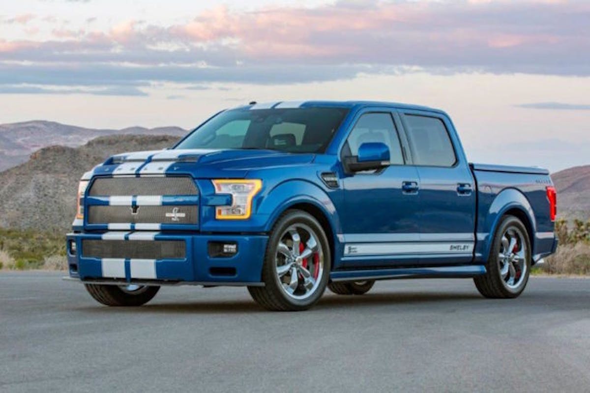 Shelby will produce 150 2017 Shelby F-150 Super Snakes with 750-horsepower, supercharged Coyote engines, tuned suspensions and a host of Super Snake styling upgrades.