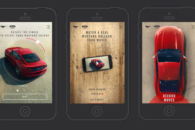 While it looks and acts like an app, Pocket Mustang is actually a mobile web site, so you can share in the fun no matter what country you live in.