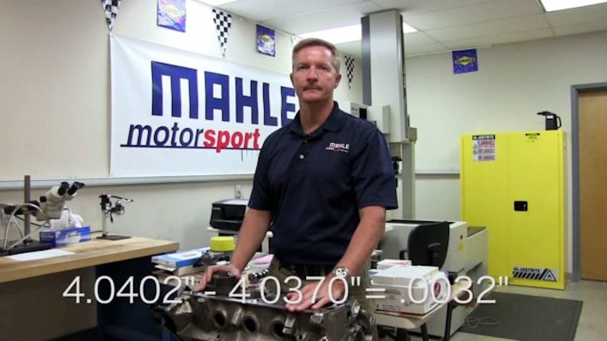 Calculating Piston to Cylinder Bore Clearance