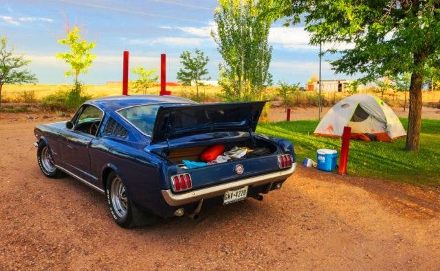 Kelly and her trusty steed traversed the country on a 10,000 miles road trip which was chronicled in her blog.