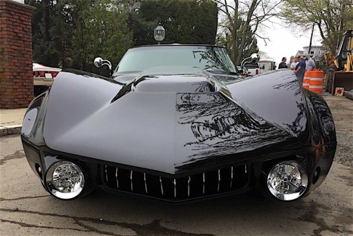 Lot 768 Blcak Corvette1