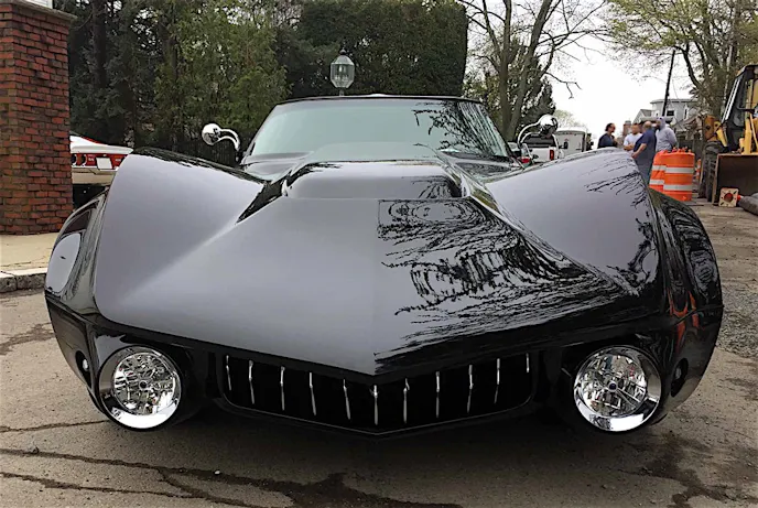 Lot 768 Blcak Corvette1