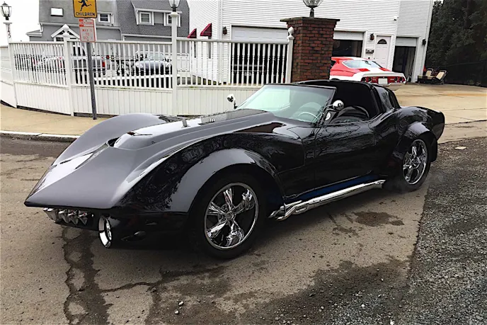 Lot 768 Blcak Corvette2