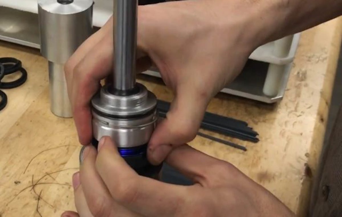 Although it's obvious that seals will wear, the oil itself is subject to both viscosity breakdown and contamination from microscopic wear particles. A rebuild replaces both the seals and the fluid, restoring the unit to its original function.