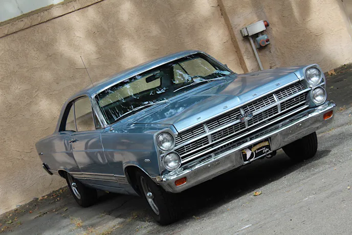 Our attention was immediately drawn to this '66-'67 Ford Fairlane upon entering the grounds of the show.