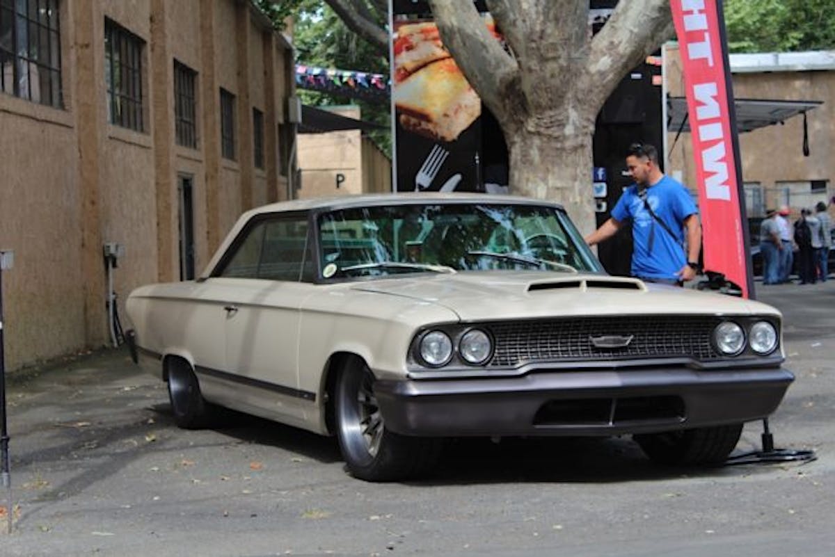 Remember this 1963 1/2 Ford Galaxie? Goodguys had the Coyote-swapped Fastback on display at this year's Summer Get-Together.
