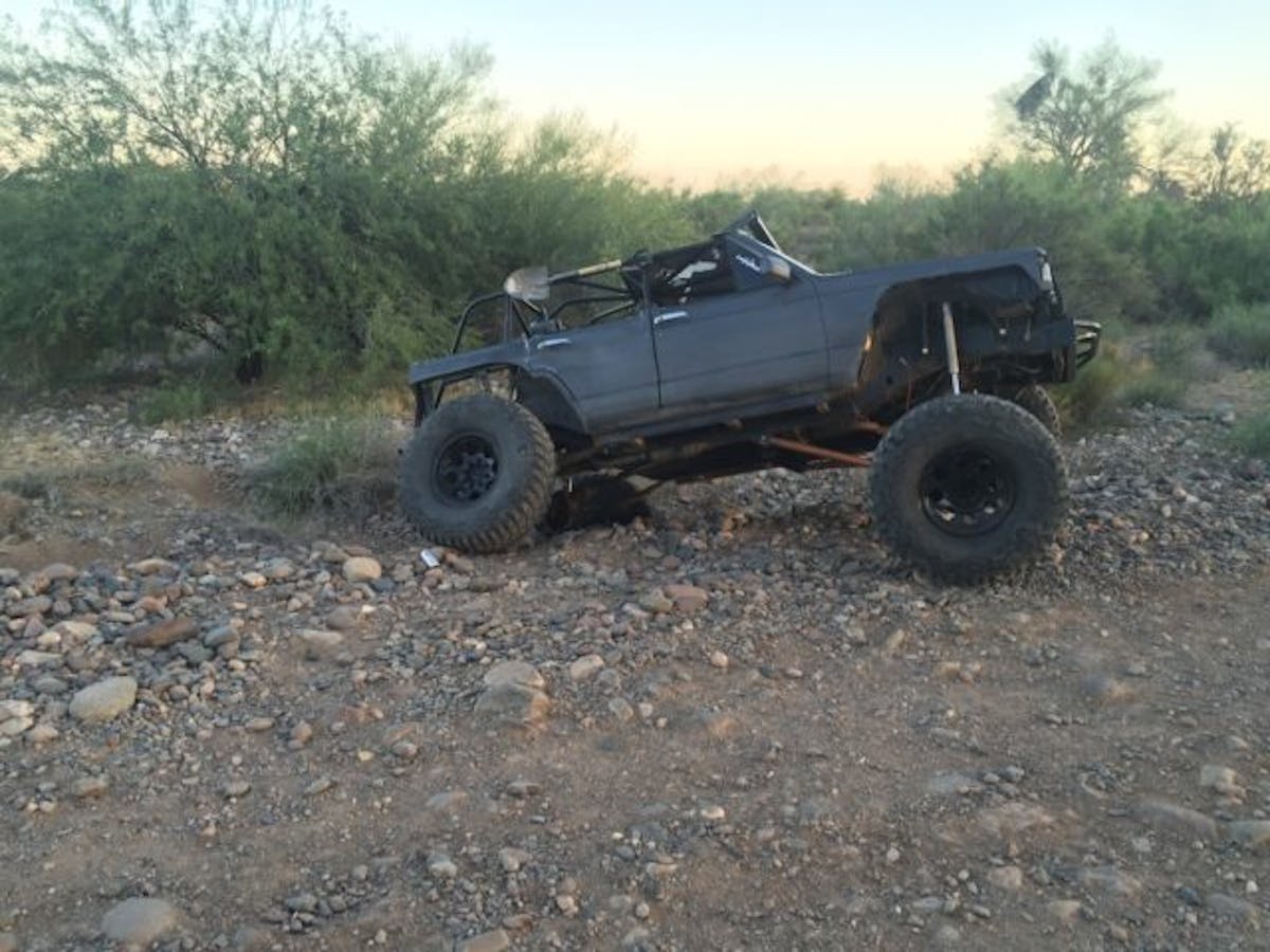 XJ Crawler stretching its legs.