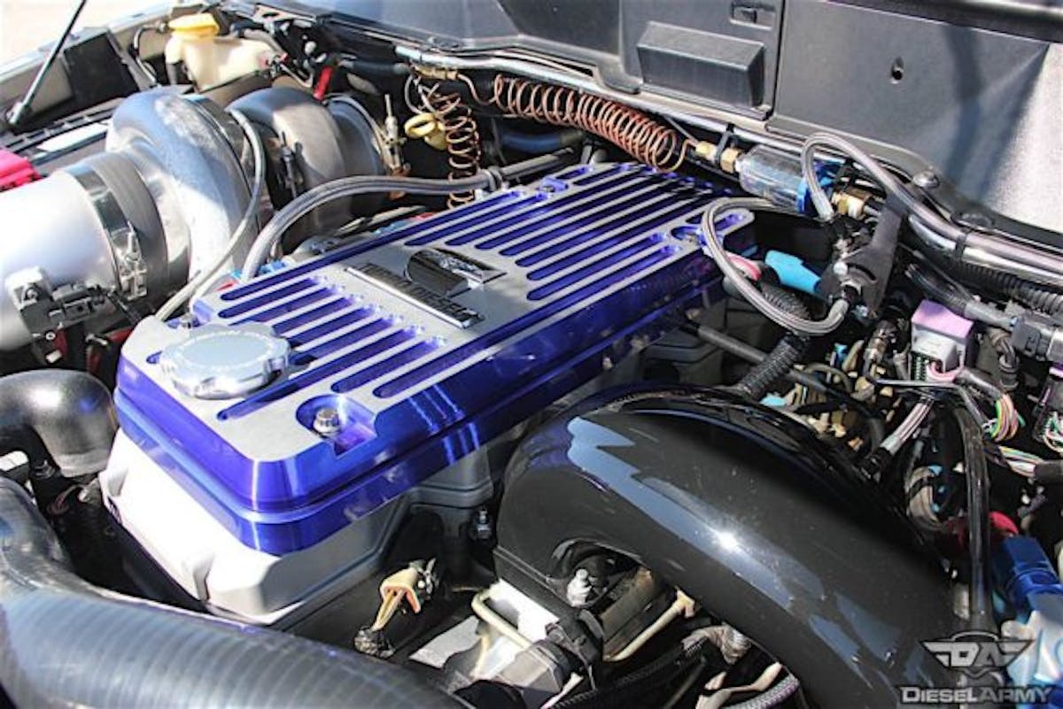 The 5.9L 24v High Output oil burner under the hood received a lot of attention, especially in the head. 