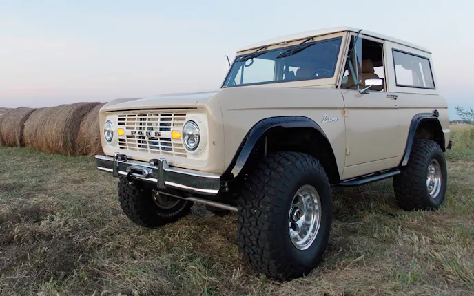 Norm Bush's Sahara Beige '66 Bronco is much more than meets the eye.
