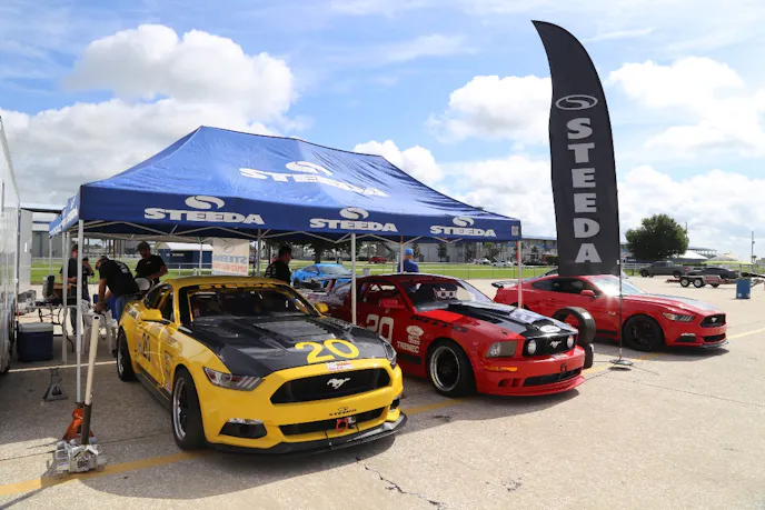 Steeda has been testing its in-house vehicles frequently this year and it sounds like more products will result from all this testing.