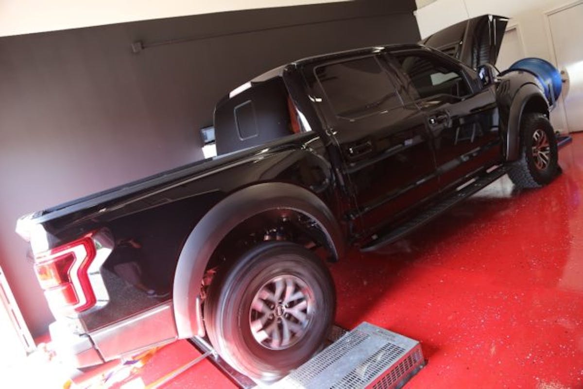 Along with the crew at Lethal Performance we headed to Prodigy Performance in Wellington, Florida, to test the Whipple Raptor upgrades on Team Lethal’s in-house project truck.