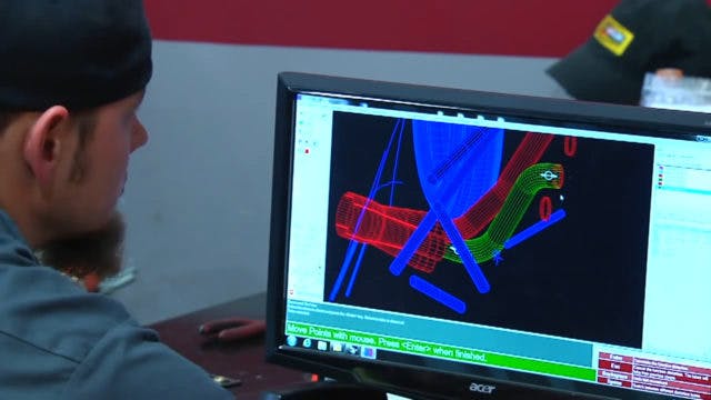 Once the measurements have been made, the Kooks product designed can tweak and adjust as necessary to create the required product.