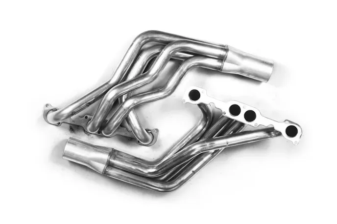 Here's a typical set of small-block Chevy/Fox Mustang swap headers, with 2-inch primaries and a 3.5-inch collector.