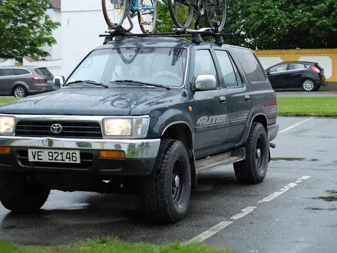 This 1994 Euro-spec 4Runner was given an overhaul to make it run on biodiesel.