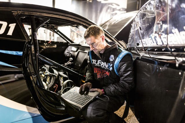 “The tuning has to be really close with this engine because of the way the spark plug is in the chamber, so you need to spend a lot of time reading the plugs,” John explained. “It really doesn’t run well if the tune is off, so we have to spend a lot of time to make sure it’s right, and that’s taken some time this year. The year and a half learning curve that we’ve had I believe will pay off for the next five years that we plan on campaigning this car.” (Photo Credit: Turn14)