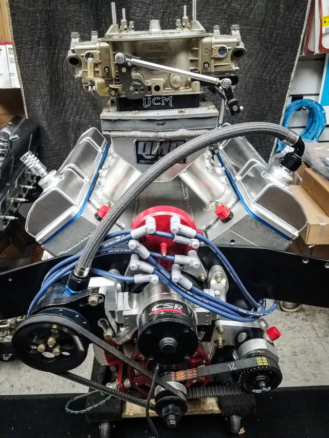 As Consolo pointed out to us during our conversation, engine builders often get carried away when building their own (or in this case, Dad's) engines. Lots of serious parts onboard here!