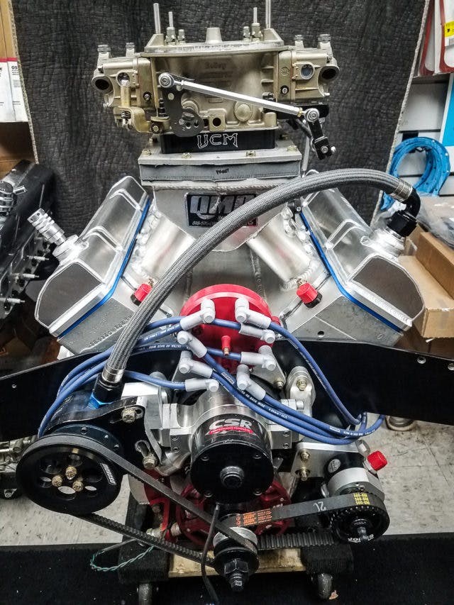 As Consolo pointed out to us during our conversation, engine builders often get carried away when building their own (or in this case, Dad's) engines. Lots of serious parts onboard here!