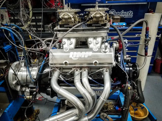 This engine looks like a beast from any angle.