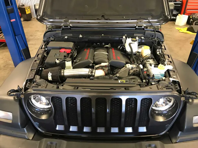 JL Wrangler LS swap