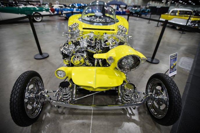 Jeffrey Jones Mysterion at the LA Classic Auto Show