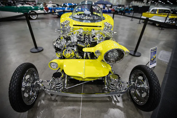 Jeffrey Jones Mysterion at the LA Classic Auto Show