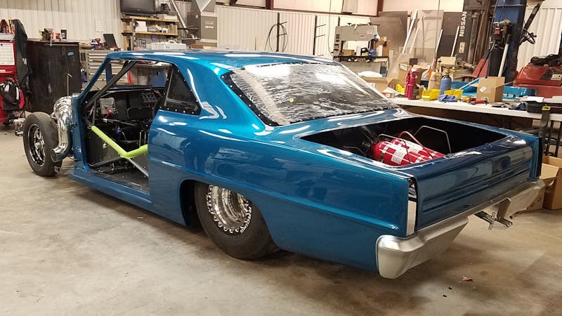 Radial Tire Nova Art: Grant Tuttle's Twin Turbo 1967 Nova