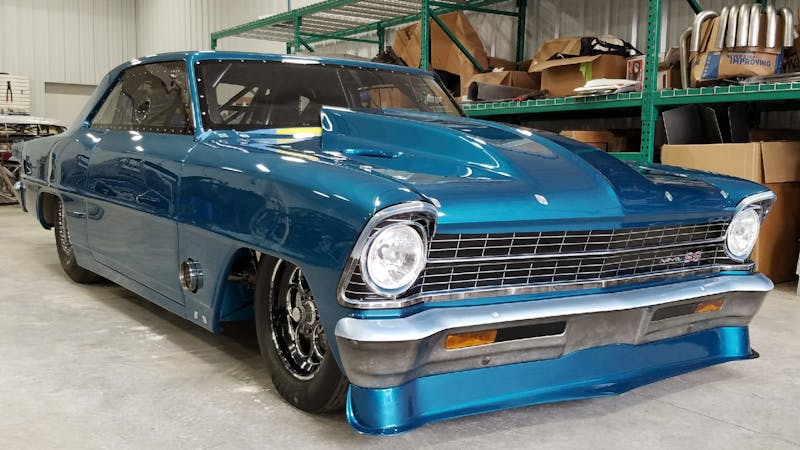 Radial Tire Nova Art: Grant Tuttle's Twin Turbo 1967 Nova
