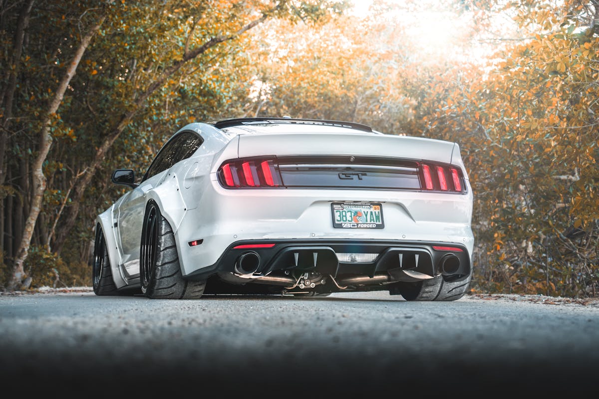 Wide body Toyo Tires R888 Mustang GT S550 Supercharged Coyote