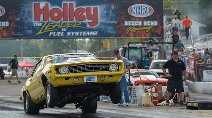 Camaro launching at Holley LS Fest