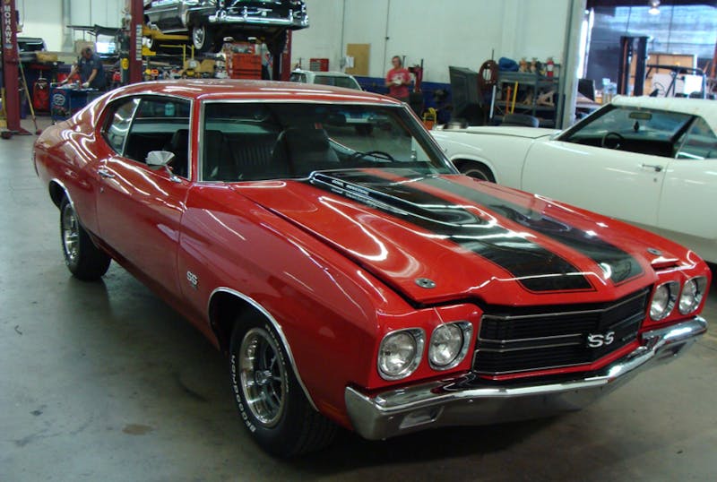 Movie & TV Cars 1970 Chevy (シボレー) Chevelle Fast & Furious 1/18 Red ER39578 ミニカー ダイキャス