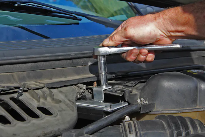 image of Flex-A-Lite emulator mounted under cowling