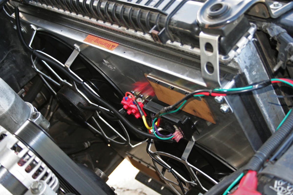 image of Flex-A-Lite 6.0 liter fans installed