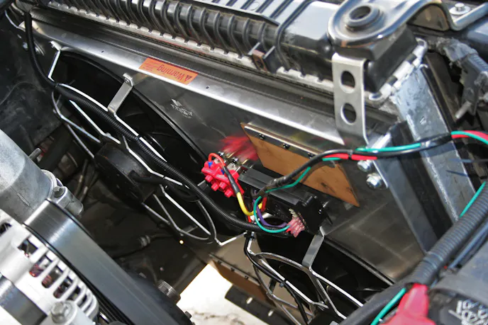 image of Flex-A-Lite 6.0 liter fans installed