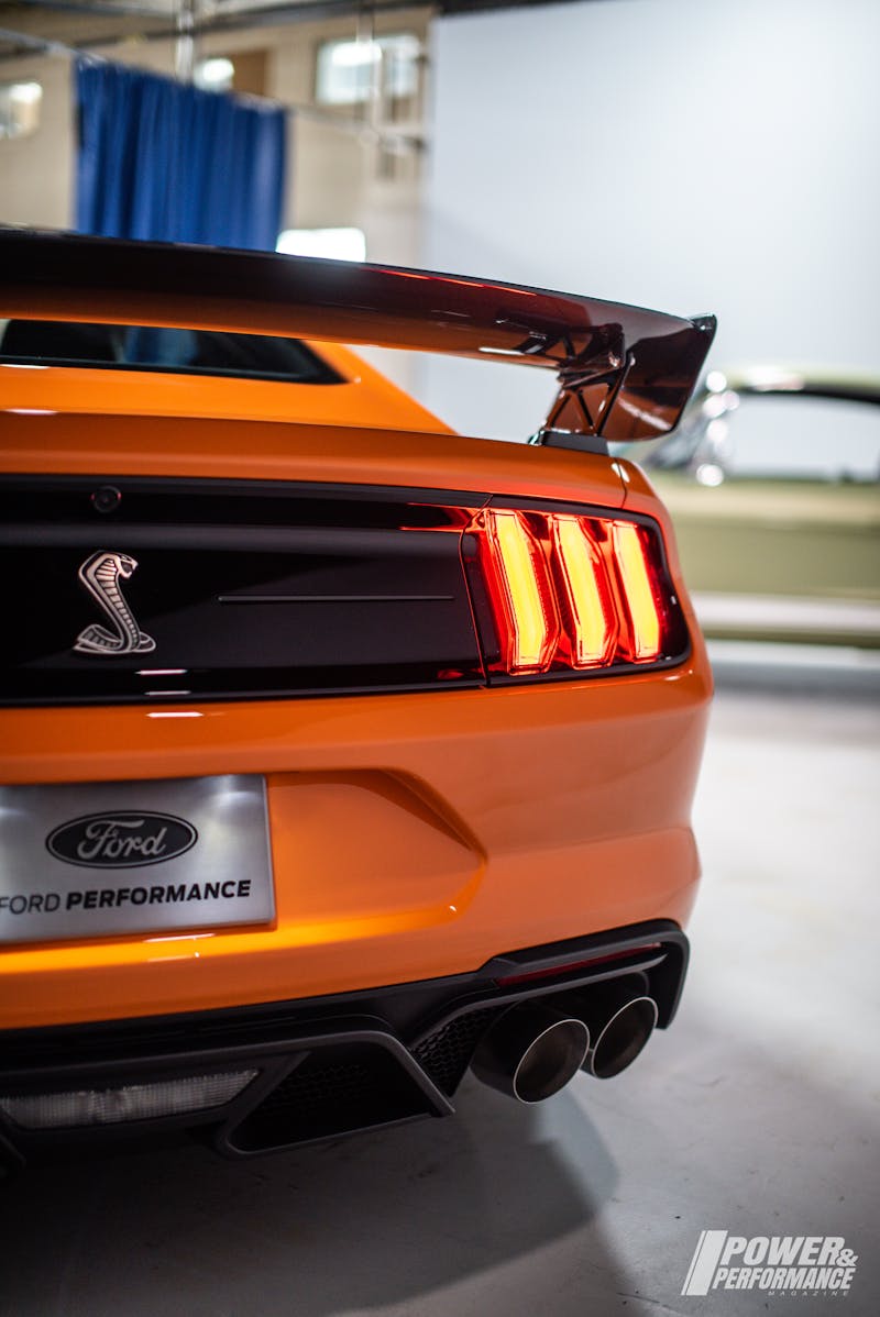 Twister Orange 2020 Ford Mustang Shelby GT500