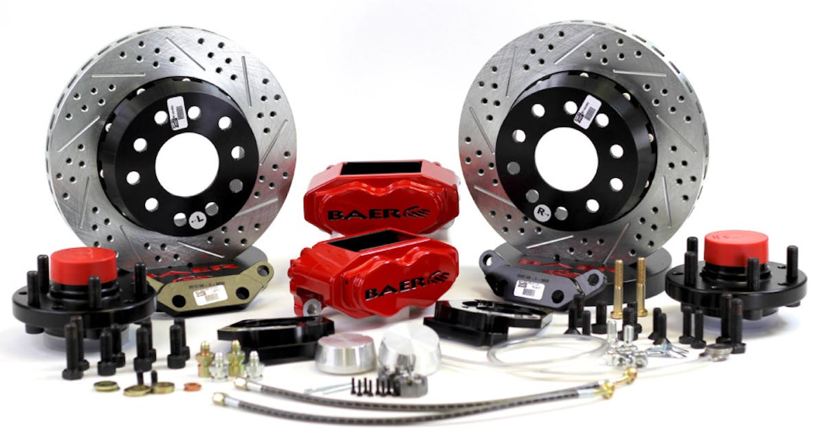 image of complete Baer SS4 brake kit