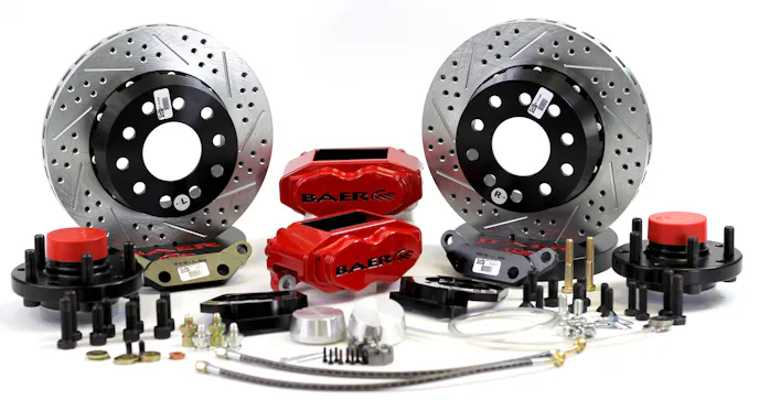 image of complete Baer SS4 brake kit